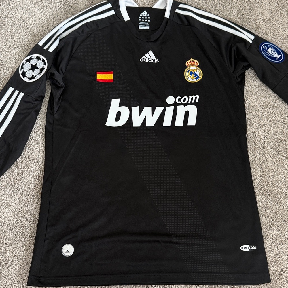 Adidas Real Madrid Black Jersey Sergio Ramos #4